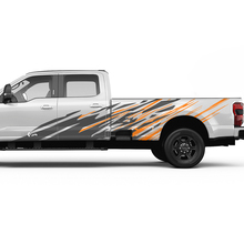 Ford F150 F250 F350 Splash Grunge Decal Kit - Bedside Vinyl Sticker Set Side Graphics 2 2