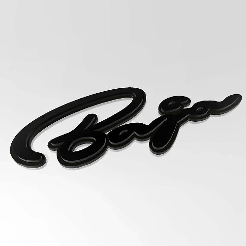 Shelby Baja Raptor 3D Badge Custom Fender Emblem 2 For Ford Raptor