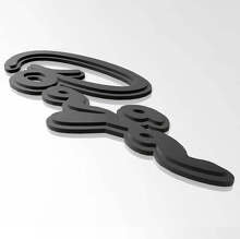 Shelby Baja power truck 3D Badge Custom Fender Emblem 2 For Musclecar power truck 2