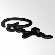 Shelby Baja power truck 3D Badge Custom Fender Emblem 2 For Musclecar power truck 3