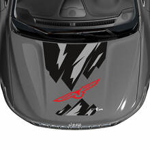 Mountains Hood Vinyl Decal Sticker Graphic for Jeep Cherokee Trailhawk 3