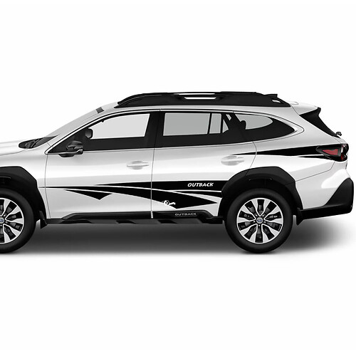 Side Doors Tribal Vinyl Sticker Decal Graphic for Suba Outback 2