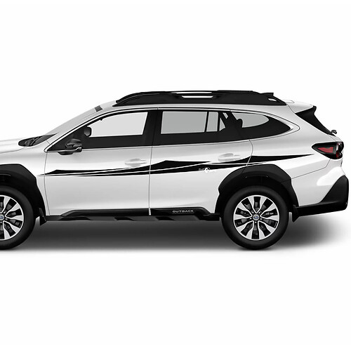 Side Doors Tribal Vinyl Sticker Decal Graphic for Suba Outback 3