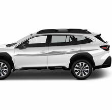Tribal Style Side Stipes Vinyl Decal for Subaru Outback _2