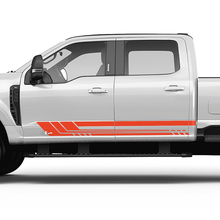 Ford F150 F250 F350 Rocker Panel Side Stripes Vinyl Sticker Graphics 3