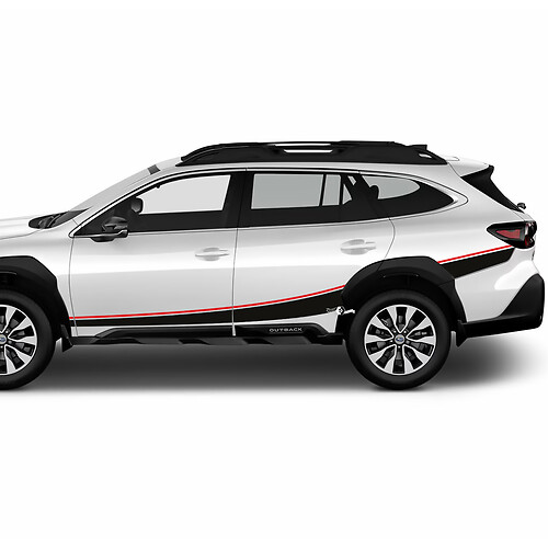 Side Door Stripes Vinyl Sticker Decal Graphic for Suba Outback