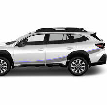 Stripes Side Door Vinyl Decal Sticker for Subaru Outback 3