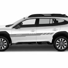 Side Doors Modern Stripes Vinyl Sticker Decal Graphic for Subaru Outback 2