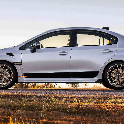 Accent Doors Stripes Vinyl Decal Kit for Subaru WRX _1