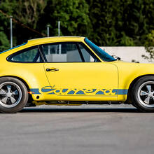 Porsche 911 Carrera Stripes Side Decal Sticker Outline colors 3