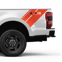 Bed Side Stripes Vinyl Decal Sticker Graphics for Ford FX4 3