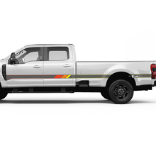 Retro F350 Side Stripes Decal Kit Vinyl Sticker Graphics for Ford Trucks 2