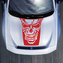 Hood Skull Decal Sticker for Dodge Charger Electric 3