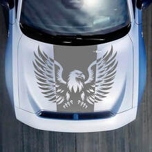 Hood Bald Eagle Decal Sticker for Dodge Charger Electric 2