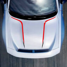 Hood Accent Decal Sticker for Dodge Charger Electric 3
