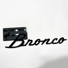 Outer Banks Style 3D Fender or Tailgate Badge for Musclecar horse_2