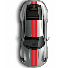 Porsche 997 carrera Hood Roof Trunk Decals Stickers Wrap Graphics 3