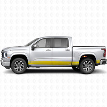 Slim Accent Door & Bedside Vinyl Stripes for Chevrolet Silverado 1500 Next Generation 2027_2