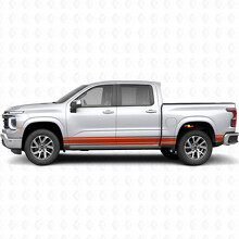 Slim Accent Door & Bedside Vinyl Stripes for Chevrolet Silverado 1500 Next Generation 2027_3