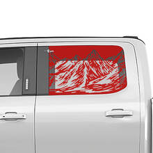 Mountains Side Window Decal Vinyl Sticker Graphics for Ford 3