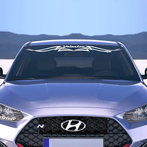 Windshield Decals Sticker for Hyundai Veloster