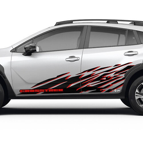 Side Doors Splash Vinyl Decal Graphic Sticker for Subaru Crosstrek