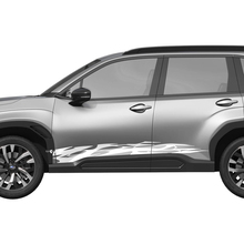 Side Rocker Panel Stripes Vinyl Decal - Graphic Sticker universal fit Suba Forester 2