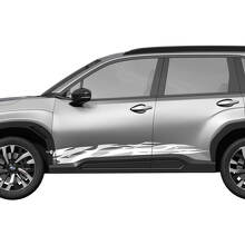 Side Rocker Panel Stripes Vinyl Decal Graphic Sticker for Subaru Forester 2