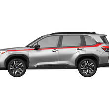 Side Up Doors Stripes Vinyl Decal Graphic Sticker for Subaru Forester 3
