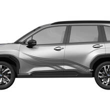 Side Doors Tribal Vinyl Decal Graphic Sticker for Subaru Forester 2