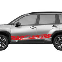 Side Doors Rocker Panel Tribal Vinyl Decal Graphic Sticker for Subaru Forester 3