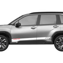 Side Doors Rocker Panel Stripes Vinyl Decal Graphic Sticker for Subaru Forester 2