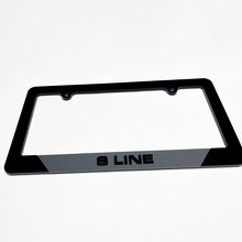 S Line Vehicle License Plate Covers Frames Decor for Audi S Line 4