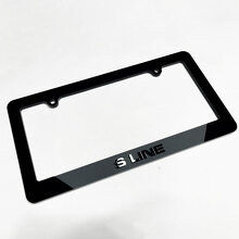 S Line Vehicle License Plate Covers Frames Decor for Audi S Line 6