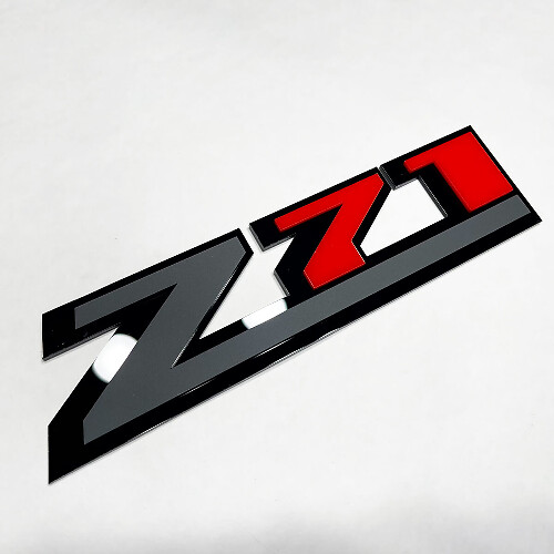 Z71 Fender Tailgate Badge Emblem for Chevy Chevrolet Z71