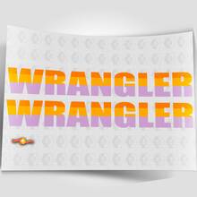 Retro Vintage Hood decals Stickers for Jeep Wrangler Rubicon Renegade 2