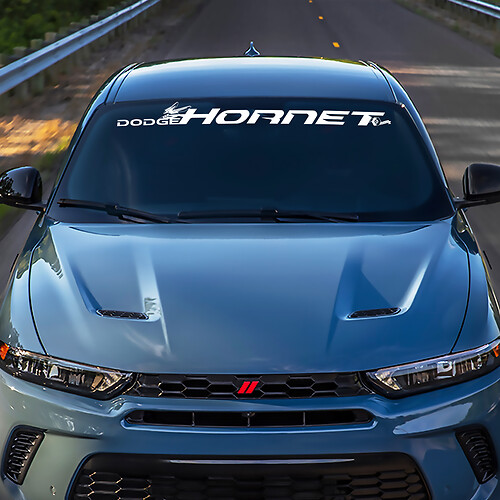 Hornet Windshield Stripe Banner Decal Sticker - Custom Vinyl Graphics fit to Dodge Hornet