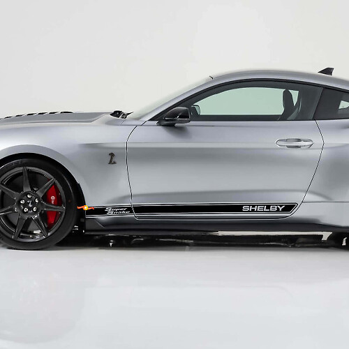 Rocker Panel Vinyl Decals for Musclecar Musclecarmodel Super Snake Shelby