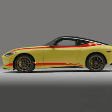 Nismo Side Checkered Stripe Decal Kit for Nissan Z GT4 3