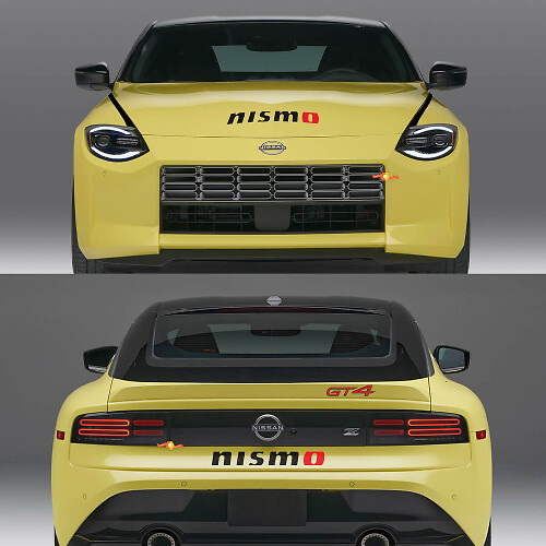 Nismo GT4 Decal Kit for Nissan Z GT4