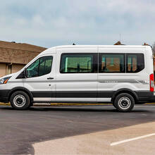Side Stripes Vinyl Decals for Ford Transit 2