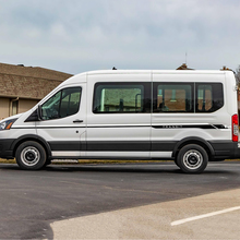 Ford Transit Vinyl Side Stripes Decals two colors 2