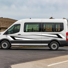 Ford Transit Racing Tribal Graphics Vinyl Side Stripes Decals Stickers 2 3