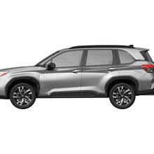 Side Doors Rocker Panel Racing Stripes Vinyl Decal Sticker 6 for Subaru 2