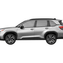 Side Doors Rocker Panel Racing Stripes Vinyl Decal Sticker for Subaru Forester 2