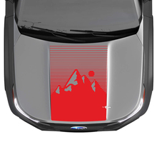 Mountains Hood Vinyl Sticker Decal Graphic for Suba Forester 3