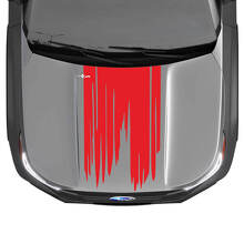 Grange Style Hood Vinyl Decal for Subaru Forester_3