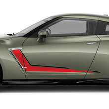 Side Doors Stripes Decal Kit for Nissan GT-R 3