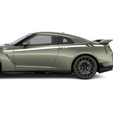 Side Doors Racing Stripes Decal Kit for Nissan GT-R 3