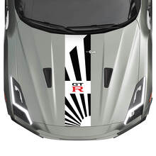 Hood JDM Stripes Decal Kit for Nissan GT-R 2 2